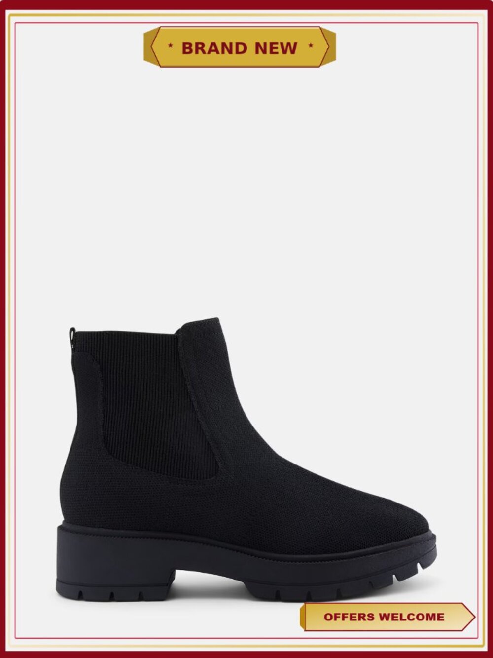 Women's Chelsea Comfort Boots with Memory Foam Insole - Ankle Boots